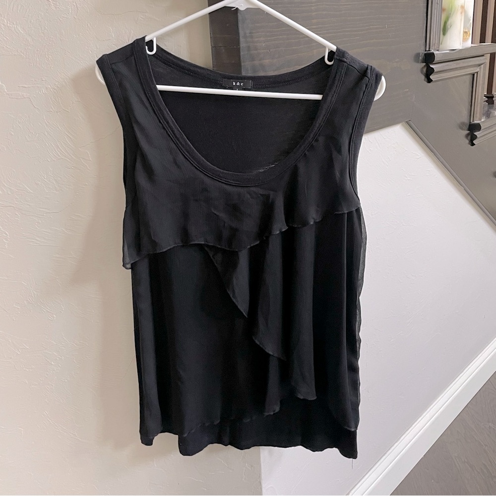 Women’s Frilled Tank-Top